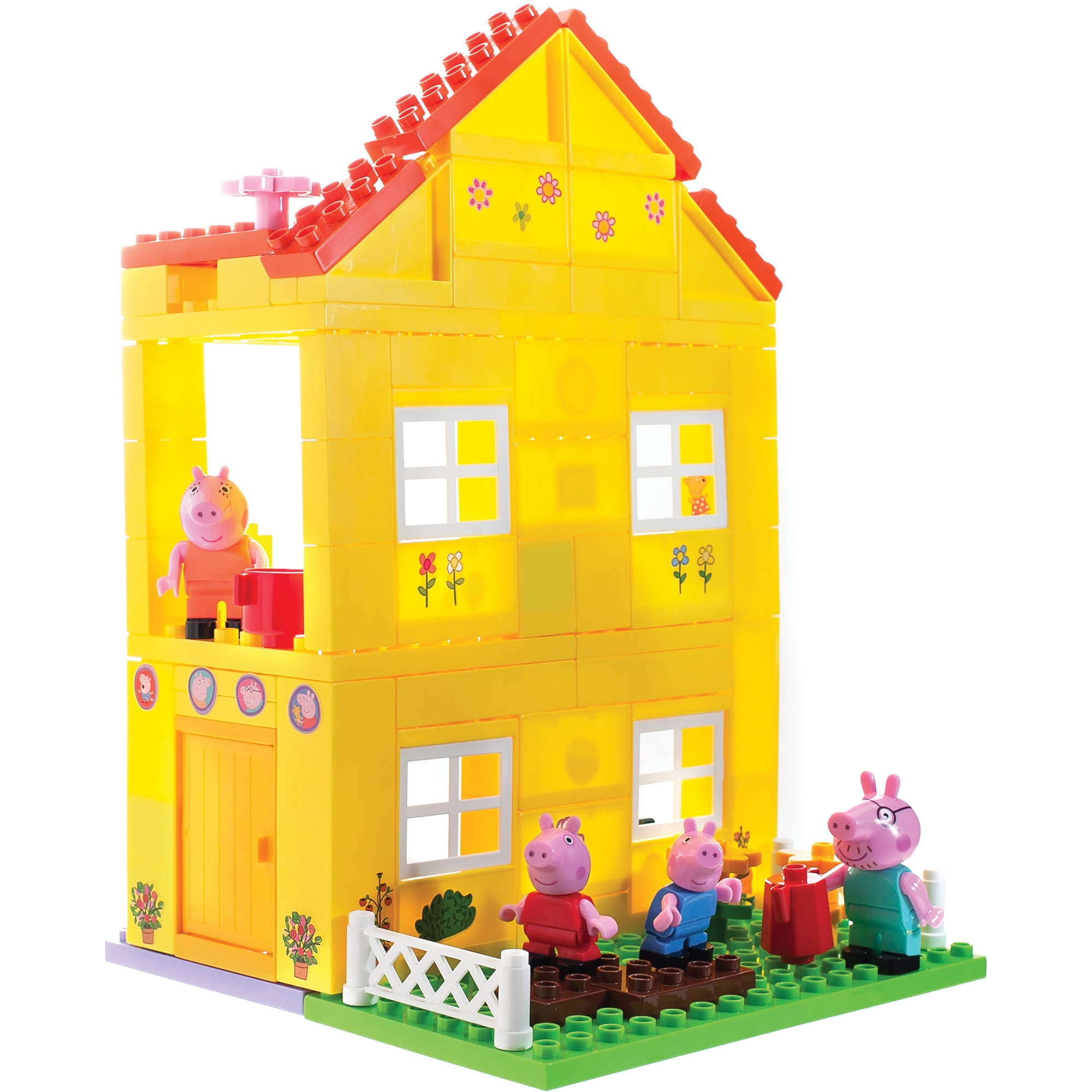 Peppa Pig Simba Home building blocks 84 Pieces Includes 4 Figures 3 Years 
