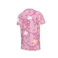 thumbnail image 4 of Boys Girls Hello Kitty Shirt Graphic T-Shirt Crewneck Short Sleeve 3d Colorful Tops Tees, 4 of 6