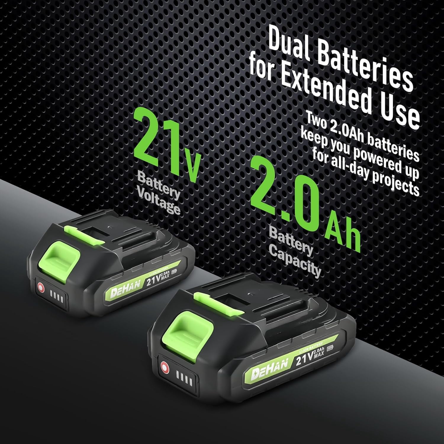 DEHANTOOLS 6 inch Mini Chainsaws with 2 21V Batteries and 3 Chains ,Brushless Portable Handheld Electric Cordless Chainsaw for Wood Cutting Tree Trimming Gifts for Men Dad Husband