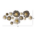thumbnail image 2 of Nearly Natural Modern,Mid-Century,Contemporary Layered Floral Everyday Decorative Metal Art, 2 of 3