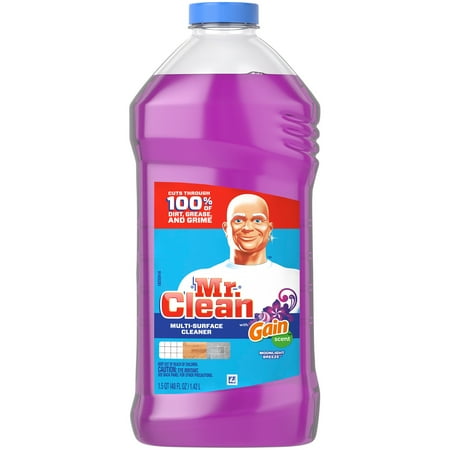Mr Clean Multi-Surface Cleaner with Gain Scent, Moonlight Breeze, 48 fl oz