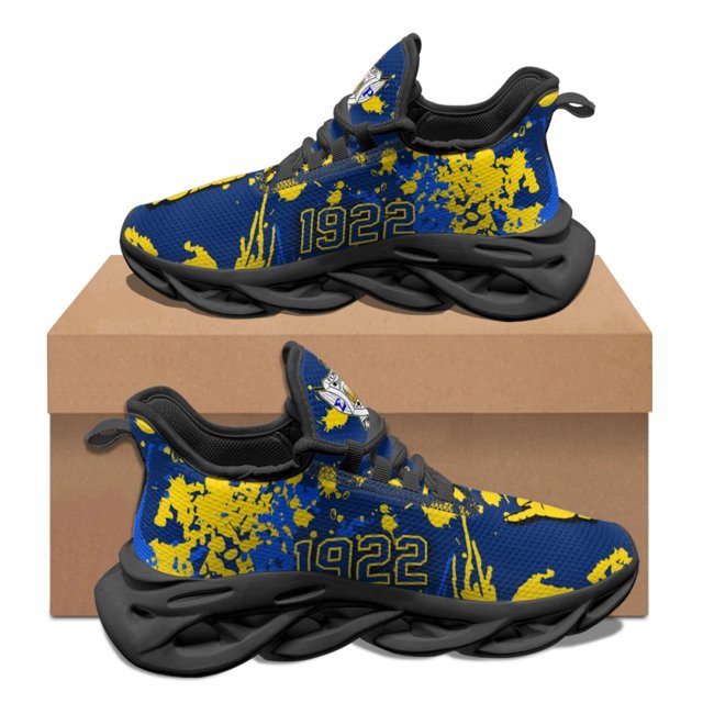 Zapatos para hombre Sigma Gamma Rho, cómodos, planos, estilo moderno, para viajes, punta redonda, suela suave, plataforma,