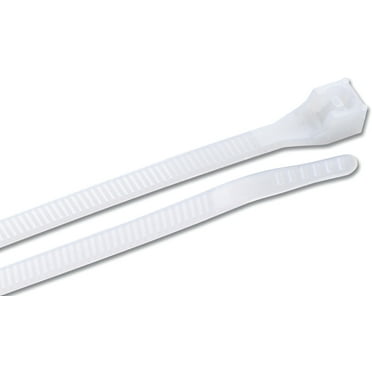 GB 45-515 Double Lock Cable Tie, 6/6 Nylon, Natural