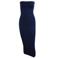 thumbnail image 3 of Fridja Robe d'Été Sans Manches pour Femmes, Longue, Ajustée, Couleur Unie, 3 of 4