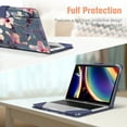 thumbnail image 3 of Sleeve Case for MacBook Air 13.6" (2024/2022) / Air 13.3" (2018-2020/M1) / Macbook Pro 13" (M2/M1) (2022-2016), PU Leather Folio Book Cover, 3 of 7