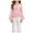 a46-Red, variant on yboeqw Girls 2 Piece Outfit Set Square Neck Bow Lace Long Sleeve Top & Wide Leg Pants Cute Casual Matching Clothes for 7-12 Year Old Girls,Size 7-8 Years