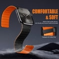thumbnail image 4 of GEAK Compatible with Apple Watch Bands for Men 44mm 42mm 46mm 49mm 45mm 40mm 41mm 38mm Magnetic Silicone Sport Band for iWatch Ultra 3 Ultra 2 SE Series 11 10 9 8 7 6 5 4 3 2 1, 4 of 8