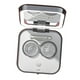 thumbnail image 5 of Máquina de limpieza por ultrasonidos para lentes de contacto, contenedor de viaje portátil con espejo, soporte para pinzas, limpiador, estuche para, 5 of 6