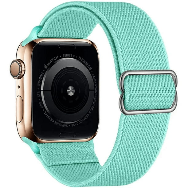 Correa Extensible De Nylon Elastica Unisex M / L 38 / 40 / 41 mm Para Apple Watch Compatible Con Serie Se / 2 / 3 / 4 / 5 / 6 / 7 /