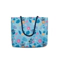 thumbnail image 6 of Disney Stitch Tote Bag All-Over Print Carry-on Travel Beach Hawaiian Pineapples, 6 of 7