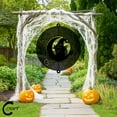 thumbnail image 2 of C-CRAFT Cat with Witch Hat Wind Spinner 12 Inches, Front Porch Decoration for Costume Party, Halloween Gift for Cat Lovers, 2 of 4
