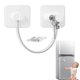 thumbnail image 1 of Fridge Lock for Kids,Child Safety Locks,Fridge Door Lock,Cabinet Window Lock,3M Adhesive,PVC Window, 1 of 4