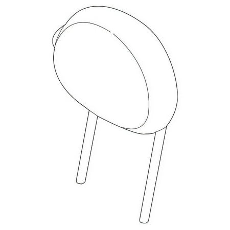 Genuine OE Mini Headrest, Center - 52-20-7-939-729
