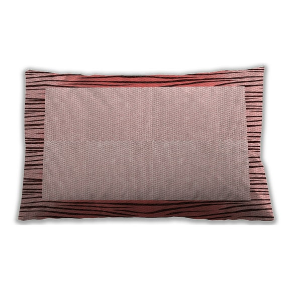 Ahgly Company Outdoor Rectangular Contemporary Lumbar Throw Pillow, 13 inch by 19 inch