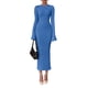 thumbnail image 1 of Vestido PRETTYGARDEN Otoño 2025 Azul XL Suéter con Mangas Campana, 1 of 7