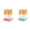 thumbnail image 3 of Toystoory Molde lavable para hacer helados para niños, moldes de cono de postre para nevera y congelador de verano, accesorios artesanales para Mostrada Rosa, 3 of 6