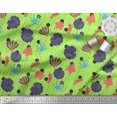thumbnail image 3 of Soimoi Cotton Duck Fabric Dot,Leaves & Floral Artistic Fabric Prints by Yard 42 Inch Wide, 3 of 3