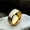 Gold 8MM, variant on Unisex Stainless Steel Viking Letters Ring With Gold And Blue Finishes 6mm 8mm Jewelry Sizes 7 8 9 10 11 12 13
