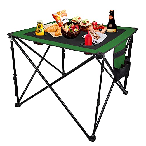 Portable Camp Table,Beach Table,Camping Tables That Fold up Lightweight,with a Storage Bag,for Both Indoor and Outdoor M