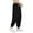 j-Black7219, variant on LIIPEE Men Casual Pants Summer Solid Color Ice Silk Ankle Length Pants Male Lightweight Loose Fit Sport Trousers Comfortable Soft Breathable Daily Pants,Black,L