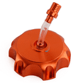 thumbnail image 1 of Tapa de tanque de combustible hexagonal de aleación de aluminio modificada para motocicleta 50 70cc 90cc 110cc, 1 of 4