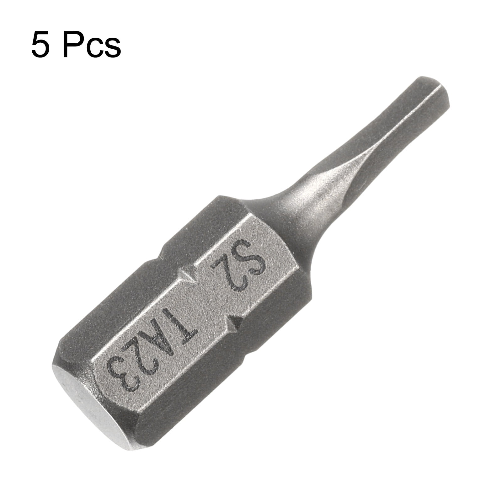 Uxcell 5pcs Magnetic Triangle Screwdriver Bit TA23 1/4