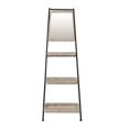 thumbnail image 2 of Luxen Home WHIF767 Metal & Wood Ladder Storage Three-Tier Shelf, 2 of 10