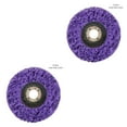 thumbnail image 3 of Rueda de lijado Riwesomey Pulido Agujero interior Tira limpia 2piezas #125 morado CBP033656, 3 of 5