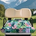 thumbnail image 3 of XYZCANDO Tropical Bigfoot Golf Cart Seat Cover with 4 Pockets - Washable Non-slip Universal 2-Seat Cover for EZGO Club Car Yamaha, 3 of 8