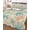 Green Brown, variant on Full Size Quilt Bedding Set, Teal Red Coastal Reversible Summer Quilt 3 Pieces, Retro Beach Nautical Sea Turtle Coral Lightweight Bedspreads Coverlets with 2 Pillow Shams for All Seasons