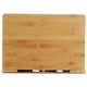 thumbnail image 3 of Estante de lectura portátil Soporte de libro de bambú ajustable Soporte Bandeja de madera para estudiantes adultos, M Speravity LF000055-02B, 3 of 7