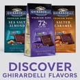 thumbnail image 3 of GHIRARDELLI PREMIUM DARK 72% Cacao Dark Chocolate SQUARES, 4.1 oz Bag, 3 of 18