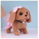 thumbnail image 1 of Electric plush toy puppy simulation wearing apron, running, barking, nodding, wagging tail, children's toy doll, 1 of 5