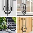 thumbnail image 3 of 2 Pack Refrigerator Lock, Upgraded 4 Digit Fridge Lock for French-door Refrigerators, Cabinet Locks, Easy to Set and Use, 3 of 6
