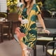 thumbnail image 3 of Balery Cat Hiding In Potted Plants Vestidos sueltos de manga corta para mujer, vestidos de verano 2025, vestidos casuales de corte A con vuelo., 3 of 6