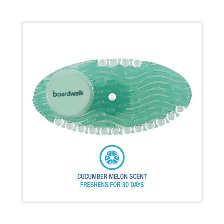 Curve Air Freshener, Cucumber Melon, Green, 10/Box, 6 Boxes/Carton Curve Air Freshener, Cucumber Melon, Green, 10/Box, 6 Boxes/Carton