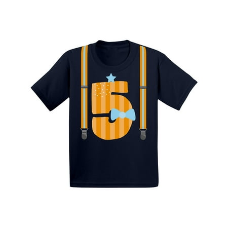 

Awkward Styles 5th Birthday T-Shirt Boys Suit Toddler Shirt