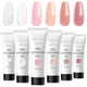 thumbnail image 1 of Kit de gel de uñas Poly Makartt, 6 colores neutros, 15 ml, para extensiones, 1 of 9