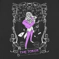 thumbnail image 2 of Women's Batman Joker Tarot Graphic Tee Black Medium, 2 of 4