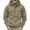 Beige, variant on ZVNAΖH Cargo Hoodies for Men Casual Fashion Button Hooded Tactical Sweatshirts Solid Color Loose Pullover Tops with Pocket