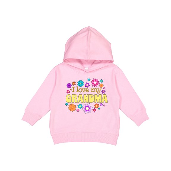 Inktastic I Love My Grandma Toddler Hoodie