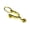 Gold color, variant on Stylish Alloy Spur Keychain Multifuntional Bag Decorations Equestrian Themed Key Ornament Suitable for Everyday Use
