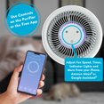 Comfort Zone® Clean HEPA Air Purifier with WiFi App Control