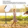 thumbnail image 3 of Softbox Lighting Kit, Photography Softbox Light Continuous Lighting Kit Professional Hexagonal  for Live Streaming, 3 of 7