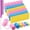 Multicolor, variant on 56 Pcs Foam Sponge Hair Rollers 6 Sizes Soft Sleeping Curlers Flexible Sponge Curler Tool Rat Tail Comb for Long Short Hair Styling(Mixed Color)