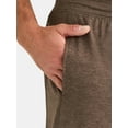 thumbnail image 4 of Athletic Works Men's and Big Men's Soft ButterCore Shorts, 6" & 8" Inseams, Sizes XS-5XL, 4 of 5