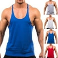 thumbnail image 6 of CENL Men Sleeveless Gym Sport Singlet Vest Tank Tops Bodybuilding Fit Muscle Shirts, 6 of 7
