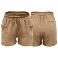 thumbnail image 5 of Basketball Shorts Youth Girls' Shorts Loose Wide Leg Short Pants Summer Athletic Casual Pull on SweatShorts with Pockets, 5 of 5