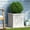 16.00WHI#Antique White,Magnesium Oxide, variant on Mgo Planter,Antique White Magnesium Oxide Garden Outdoor Garden Supplies Garden Pots Planters