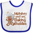 thumbnail image 3 of Inktastic Mommy and I Are Baking Buddies Boys or Girls Baby Bib, 3 of 4